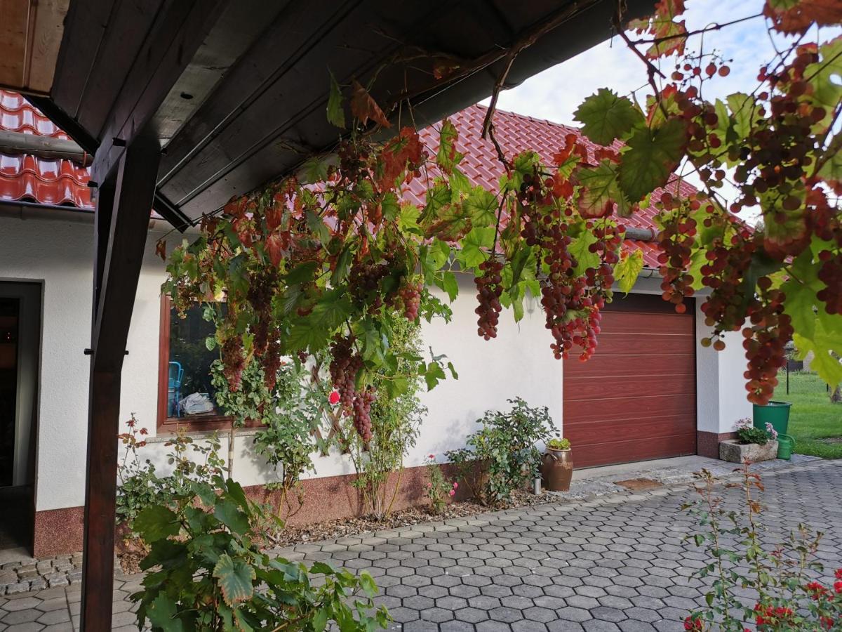 Ferienhaus Rosenhof Glaubitz Bagian luar foto