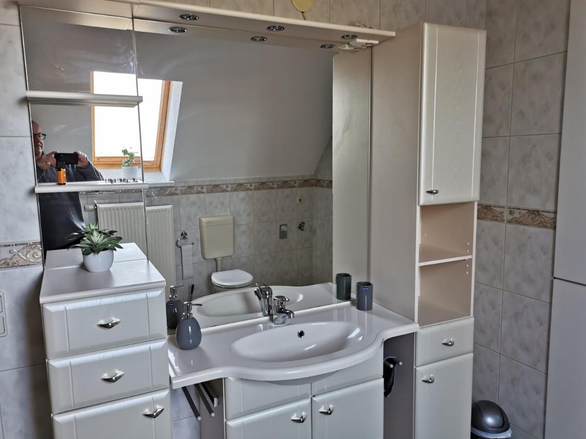 Ferienhaus Rosenhof Glaubitz Bagian luar foto