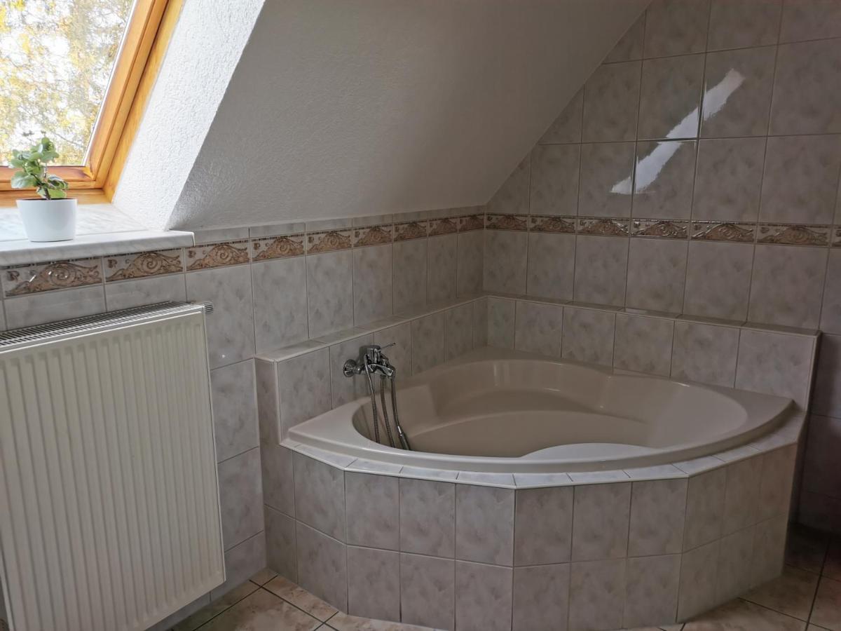 Ferienhaus Rosenhof Glaubitz Bagian luar foto